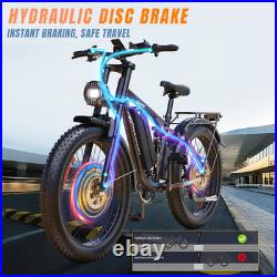 Cheevalry 48V 23Ah Electric Dirt Bicycle Dual Motor E-bike 130KM E-MountainBike