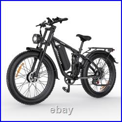 Cheevalry 48V 23Ah Electric Dirt Bicycle Dual Motor E-bike 130KM E-MountainBike