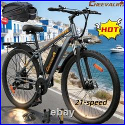 Cheevalry C29 Electric Bicycle 29'' 1000 Motor 48V 18.6AH Mountain EBike 21Speed