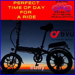DYU A1F Folding Electric Bike 7.5AH 16inch 250W Commuter E-bike Citybike roadhog