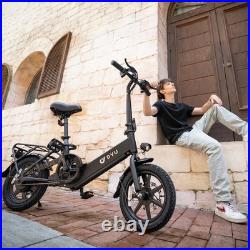 DYU C3 14 Folding Electric Bike UK Legal EAPC 250W Motor 36V 7.5Ah Pedal Assist