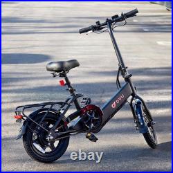 DYU C3 14 Folding Electric Bike UK Legal EAPC 250W Motor 36V 7.5Ah Pedal Assist