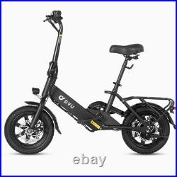 DYU C3 14 Folding Electric Bike UK Legal EAPC 250W Motor 36V 7.5Ah Pedal Assist