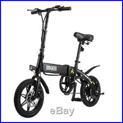 Dohiker 14 Folding Electric E-Bike Ebike Bicycle 7.5Ah 250W Motor Moped EU Ver