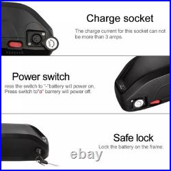 Downtube3 52V 13AH E-bike electric Bicycle lithium Battery for 1000W 750W Motor