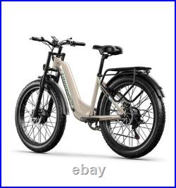Dual Motor 17.5AH 26x3.0-inch all-terrain fat tyres Electric Bike