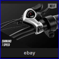 Dual Motor 17.5AH 26x3.0-inch all-terrain fat tyres Electric Bike