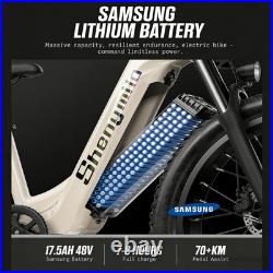 Dual Motor 17.5AH 26x3.0-inch all-terrain fat tyres Electric Bike