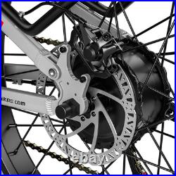 Dual Motor 26 Fat Tire E-Bike 48V 17.5Ah Off-Road Electric Bike MTB Oil Brakes