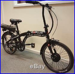 EBike City Folder 24v Electric Bike 20 Black MANUFACTURER REFURBISHED