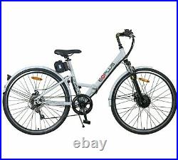 EBike Commute 36v Folding Electric Bike 27.5 White BRAND NEW