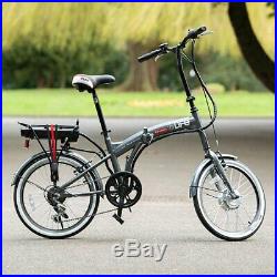 EBike Infusion 24v Folding Electric Bike 20 Grey MANUFACTURER REFURB