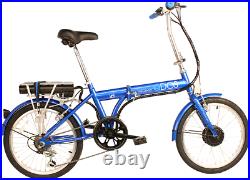 EBike Qdos 24v Folding Electric Bike 20 Blue BRAND NEW