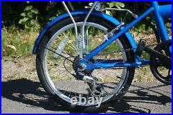 EBike Qdos 24v Folding Electric Bike 20 Blue MANUFACTURER REFURB
