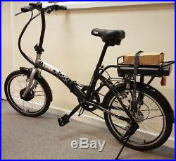 EBike Royale 36v Electric Folding Bike 20 Black MANUFACTURER REFURBISHED