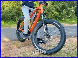 ELECTRIC FatBoy EBIKE Fat Tyre G-HybridMammoth 48v 500w Powerful motor BLack