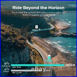 ENGWE E26 E Bike Electric Bike 250W City Bicycle -Commuter 16Ah Yellow New UK