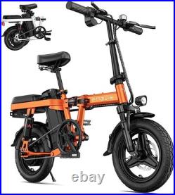 ENGWE T14 Folding Bike Electric City Bicycle 14Tires 48V 10AH Commuter Ebike UK