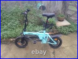 ESKUTE F100 Mini E-Folding Bike 14 inch Electric Bike 36V 9Ah Bike 250W USED