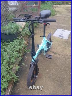 ESKUTE F100 Mini E-Folding Bike 14 inch Electric Bike 36V 9Ah Bike 250W USED