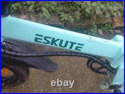 ESKUTE F100 Mini E-Folding Bike 14 inch Electric Bike 36V 9Ah Bike 250W USED