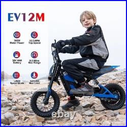 EVERCROSS EV12M Electric Dirt Kids Bike 12' Tire 300W Motor 36V 15MPH Age 3-12