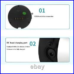 E-Bike 36V 10Ah Battery Bottle 4 pins Replacement Electric Bicycle 350W 500w UK