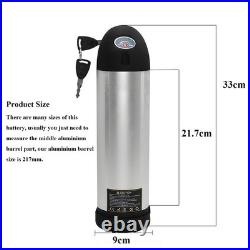 E-Bike 36V 10Ah Battery Bottle 4 pins Replacement Electric Bicycle 350W 500w UK