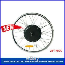 E Bike 48v 1000w Motor Wheel Electric Bike Kit Electric Bicycle Motor 28'