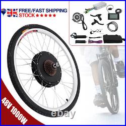E-Bike Conversion Kit 48V 1000W 27.5 Front Wheel LCD Electric Bicycle Motor UK