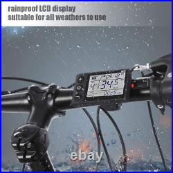 E-bike Brushless Controller, Waterproof LCD Display Panel Electric Bicycle Motor
