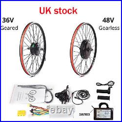 E bike Conversion Kit Electric Bike Front Rear Motor Wheel Kit 26 28 29 48V 36V