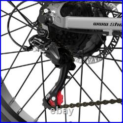 Ebike 26 48V Electric Bike Mountain Bicycle Full Suspension Hydraulic Brakes