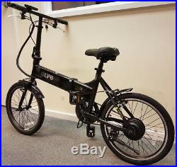 Ebike Air Black Electric Folding Bike 20inch Wheel MANUFACTURER REFURBISHED