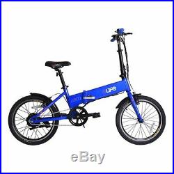 Ebike Air Blue Electric Folding Bike 20inch Wheel MANUFACTURER REFURBISHED