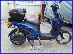 Electric/Battery Motor Bike Zipee Sport Blue