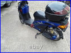 Electric/Battery Motor Bike Zipee Sport Blue