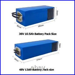 Electric Bicycle Battery Pack 48V 13Ah 18Ah 24Ah EBike Kit 1000W Motor Wheel Kit