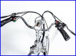 Electric Bicycle Bike 26 Wheels City ebike 250W pedal-assisted + twist throttle