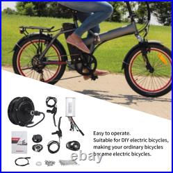 Electric Bicycle Conversion Kit 36V 500W Rear Wheel Hub Motor Set With KT-900S D