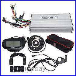 Electric Bicycle Conversion Motor Kit With Light Line LCD6 Meter 35A Control `qs