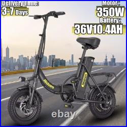 Electric Bicycle Hidoes C5 W350 Motor 36V 10.4AH Adult 14 inch Folding E-bike UK