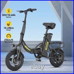 Electric Bicycle Hidoes C5 W350 Motor 36V 10.4AH Adult 14 inch Folding E-bike UK