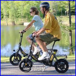 Electric Bicycle Hidoes C5 W350 Motor 36V 10.4AH Adult 14 inch Folding E-bike UK