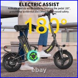 Electric Bicycle Hidoes C5 W350 Motor 36V 10.4AH Adult 14 inch Folding E-bike UK