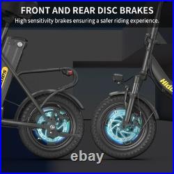 Electric Bicycle Hidoes C5 W350 Motor 36V 10.4AH Adult 14 inch Folding E-bike UK