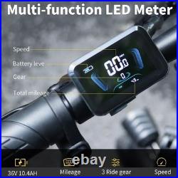 Electric Bicycle Hidoes C5 W350 Motor 36V 10.4AH Adult 14 inch Folding E-bike UK