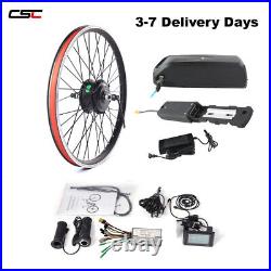 Electric Bicycle Hub Motor Wheel Kit 250W-500W & E Bike Battery 36V 10.4Ah 15Ah
