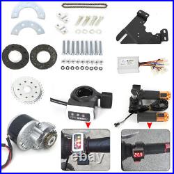 Electric Bicycle Left Side Drive Motor Mountainbike Conversion Kit Custom