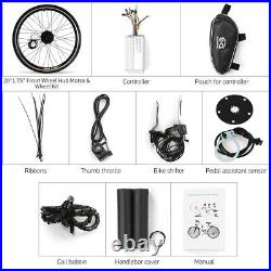 Electric Bicycle Motor Conversion Kit E Bike 20 26 28 Front Wheel Hub s L9H0